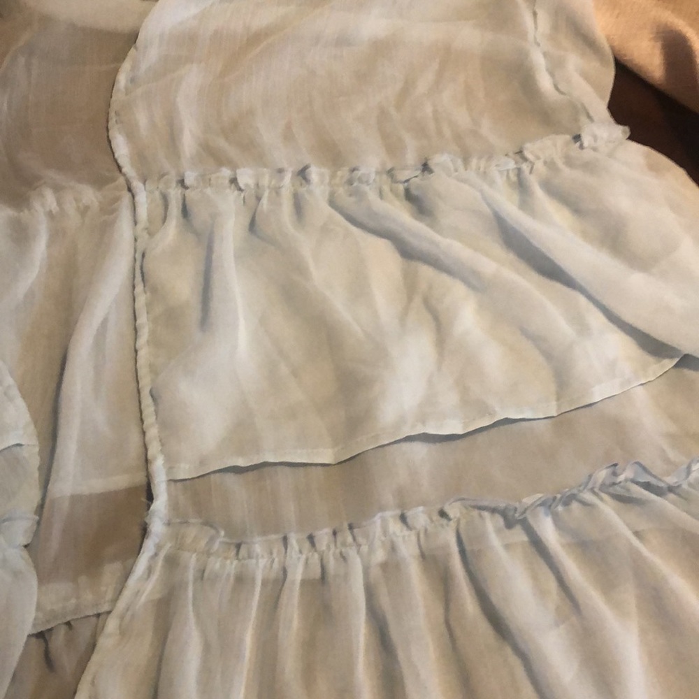 BCBGENERATION RUFFLE KIMONO ROBE - Picture 9 of 9